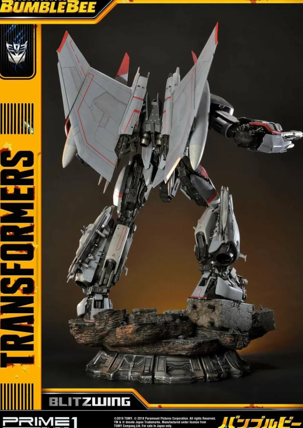 Transformers: Bumblebee (2018) - Blitzwing 31” Statue (Int Sales Only)