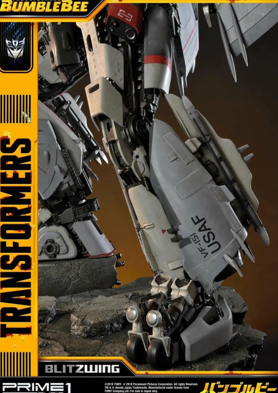 Transformers: Bumblebee (2018) - Blitzwing 31” Statue (Int Sales Only)