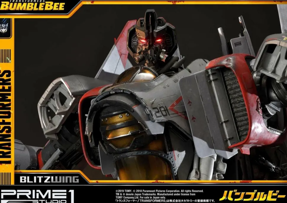 Transformers: Bumblebee (2018) - Blitzwing 31” Statue (Int Sales Only)