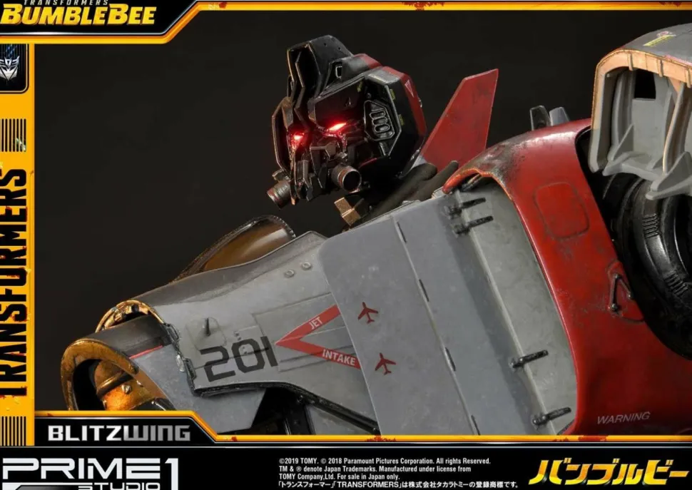 Transformers: Bumblebee (2018) - Blitzwing 31” Statue (Int Sales Only)