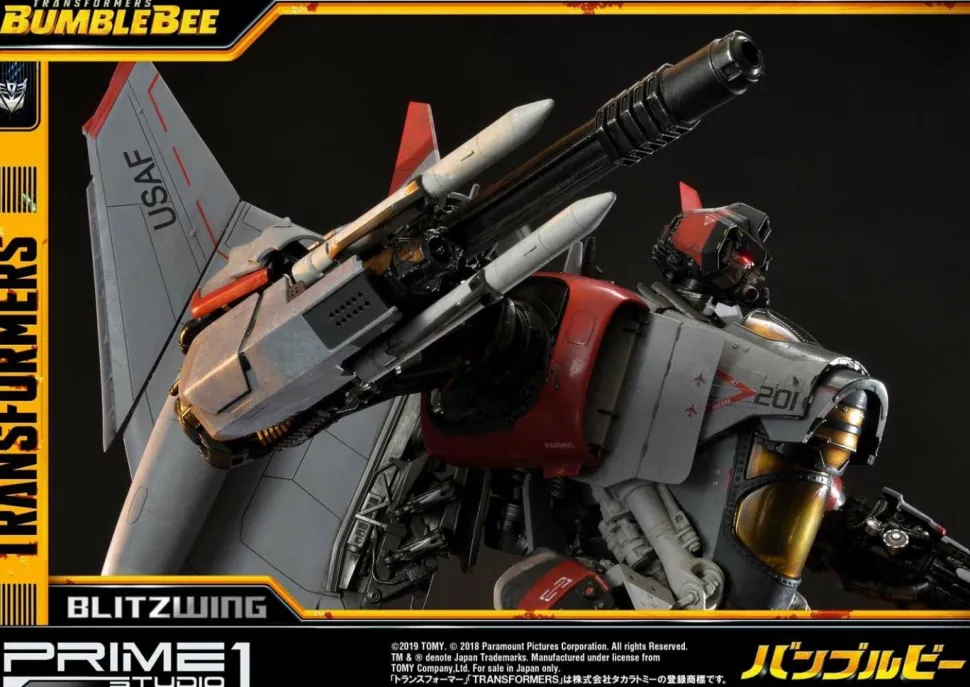 Transformers: Bumblebee (2018) - Blitzwing 31” Statue (Int Sales Only)