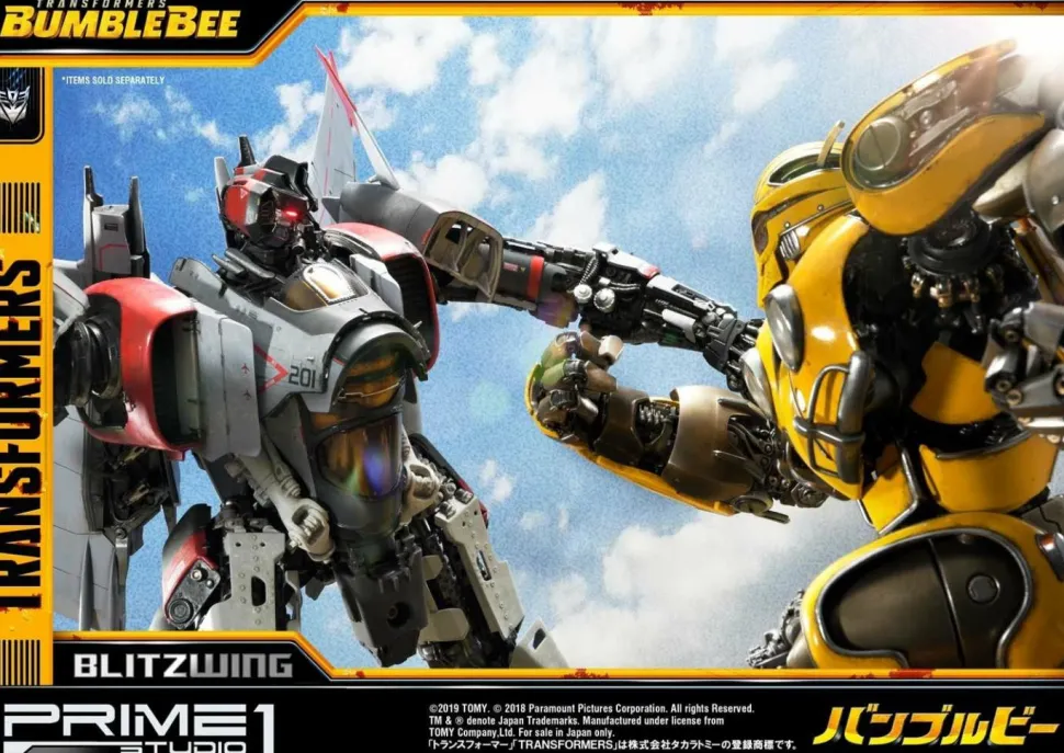 Transformers: Bumblebee (2018) - Blitzwing 31” Statue (Int Sales Only)