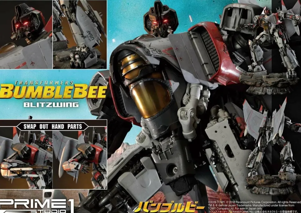 Transformers: Bumblebee (2018) - Blitzwing 31” Statue (Int Sales Only)