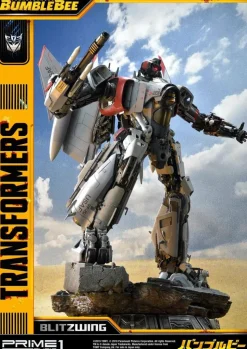 Transformers: Bumblebee (2018) - Blitzwing 31” Statue (Int Sales Only)