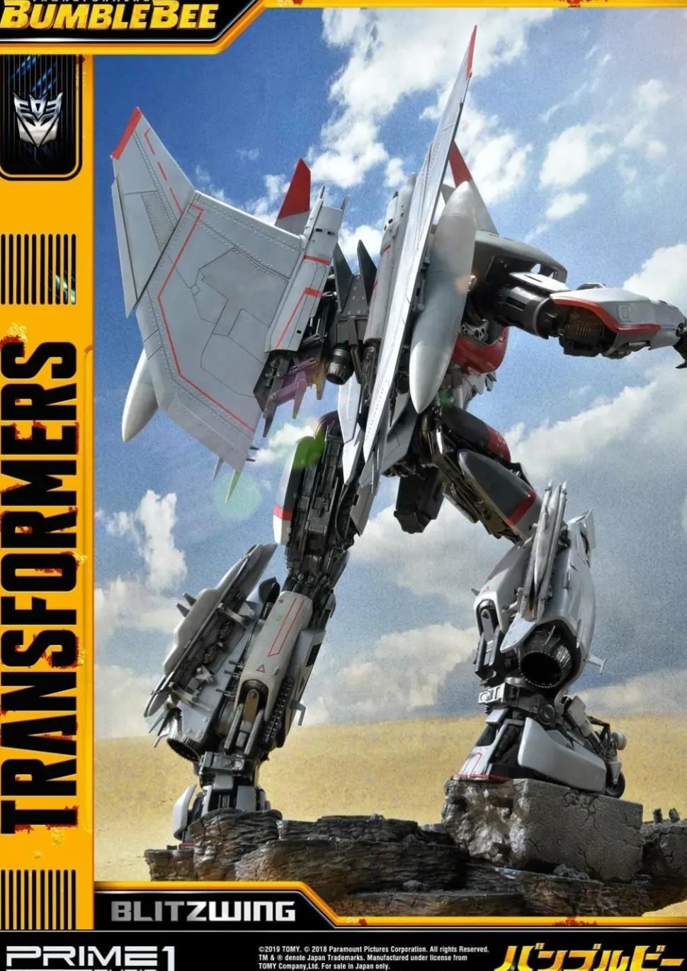Transformers: Bumblebee (2018) - Blitzwing 31” Statue (Int Sales Only)