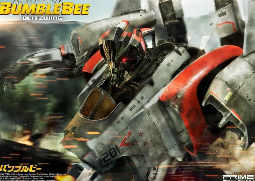 Transformers: Bumblebee (2018) - Blitzwing 31” Statue (Int Sales Only)