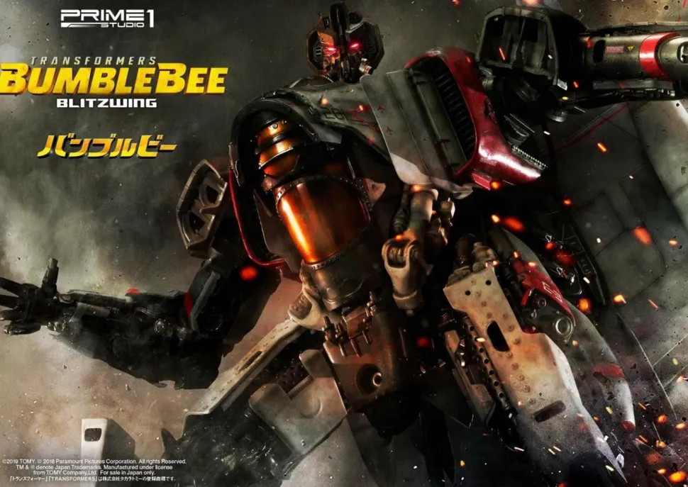 Transformers: Bumblebee (2018) - Blitzwing 31” Statue (Int Sales Only)