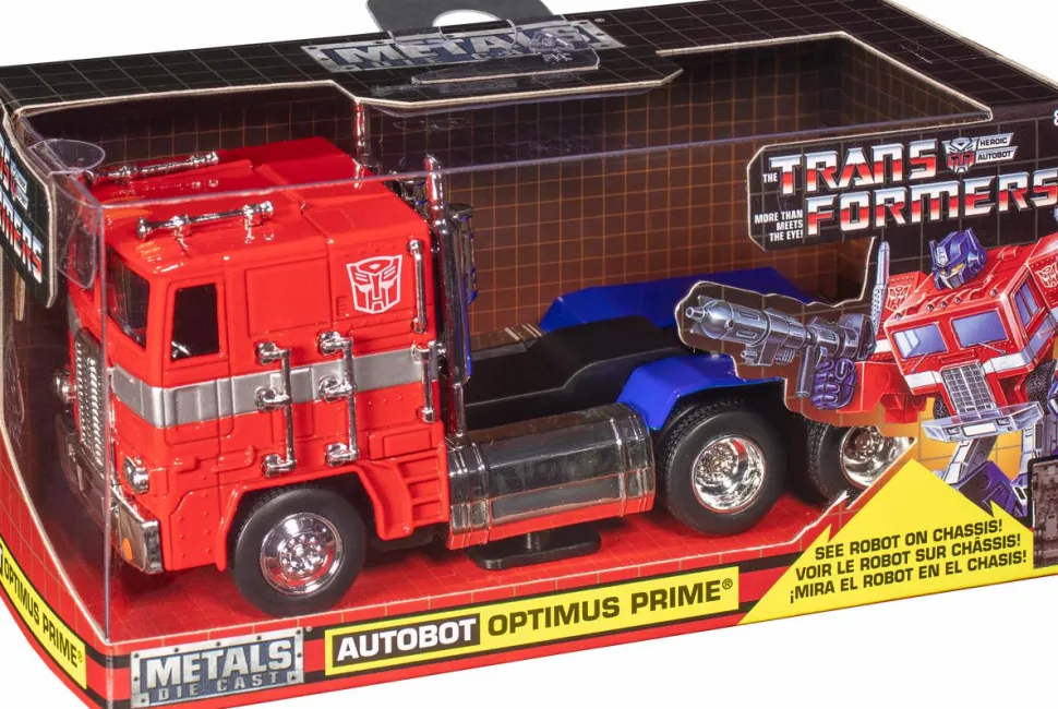 Transformers: Generation 1 - Optimus Prime G1 Hollywood Rides 1/32 Scale Die-Cast Vehicle Replica