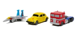 Transformers: Generation 1 - Starscream, Bumblebee & Optimus Prime Nano Hollywood Rides 1.5" Die-Cast Vehicle Replica 3-Pack