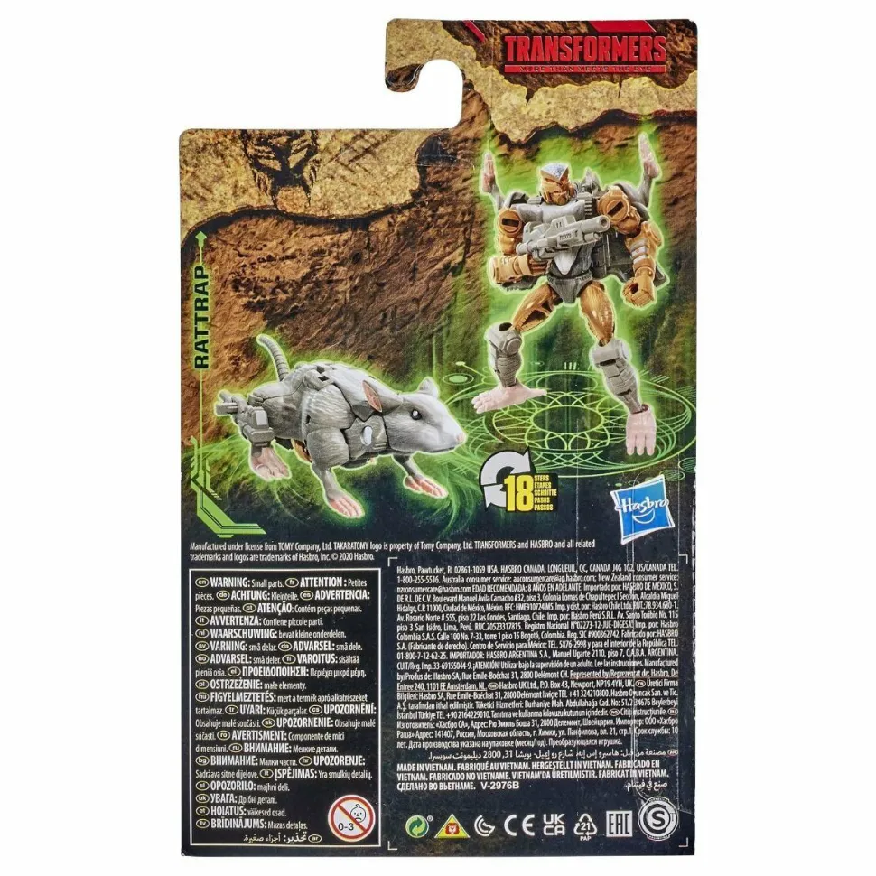 Transformers: Generations - Rattrap War for Cybertron Kingdom 3.75” Action Figure