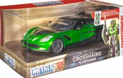 Transformers: The Last Knight - 2016 Chevy Corvette Stingray Crosshairs 1/24th Scale Hollywood Rides Die-Cast Vehicle
