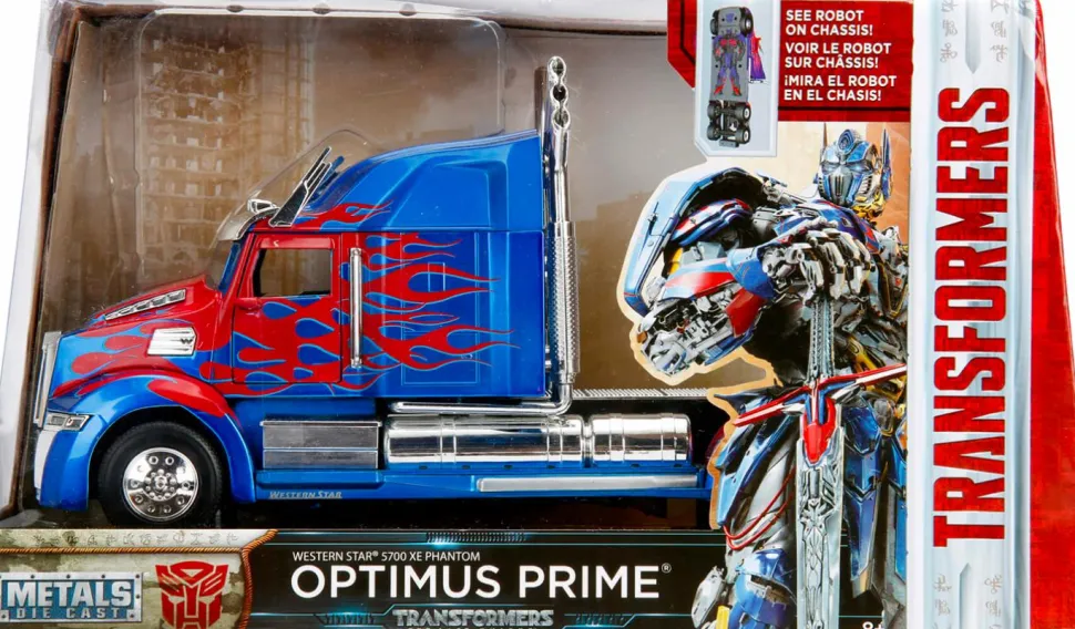 Transformers: The Last Knight - Optimus Prime Western Star 5700 1/24th Hollywood Rides Scale Die-Cast Vehicle Replica