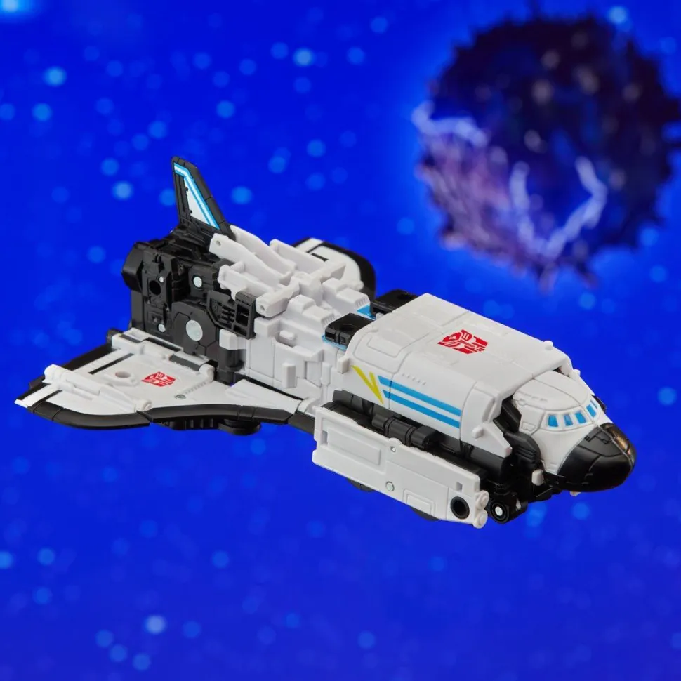 Transformers: Victory (1989) - Galaxy Shuttle Triple Changer Legacy United Leader Class 7.5" Action Figure