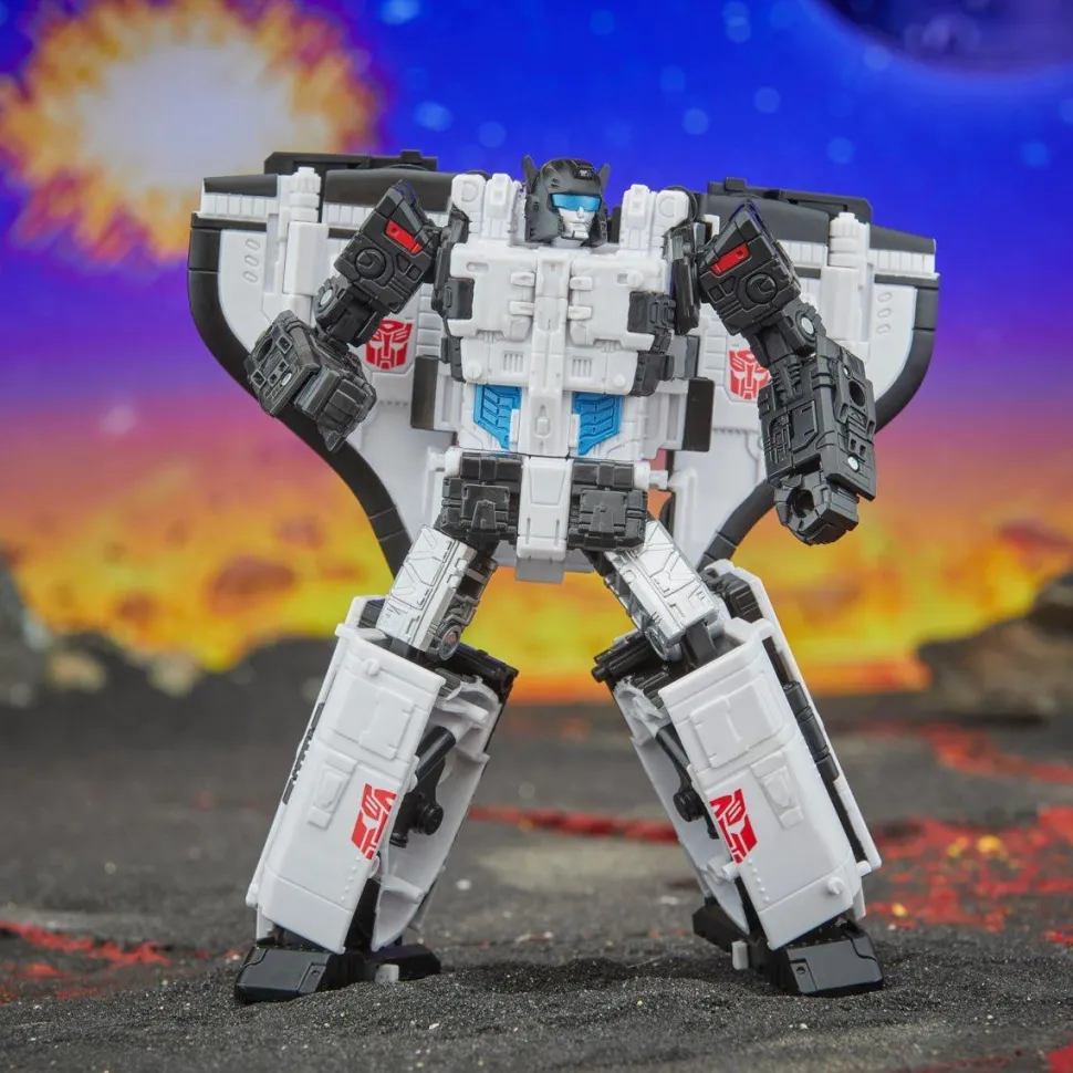 Transformers: Victory (1989) - Galaxy Shuttle Triple Changer Legacy United Leader Class 7.5" Action Figure