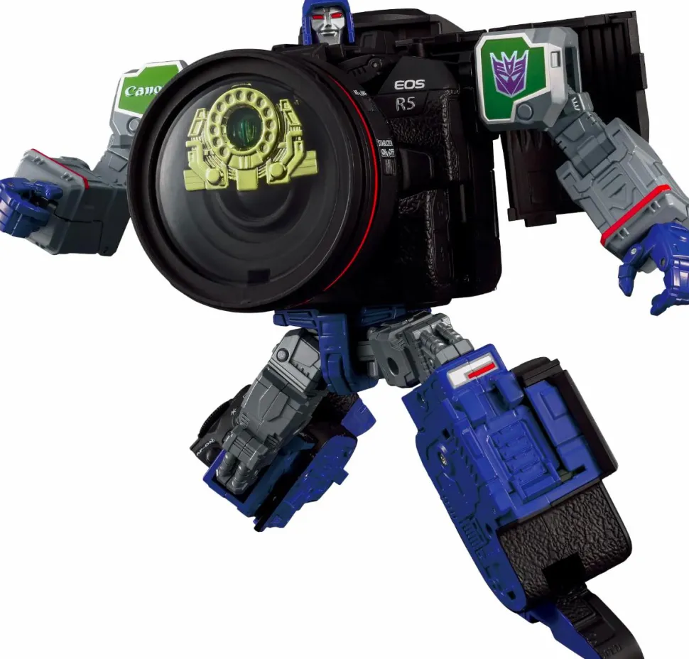 Transformers x Canon - Decepticon Refraktor R5 7” Action Figure