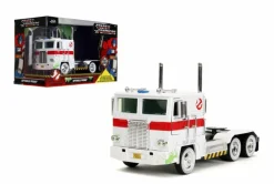 Transformers x Ghostbusters - Optimus Prime x Ecto-1 Mash-Up Hollywood Rides 1/24th Scale Die-Cast Vehicle Replica