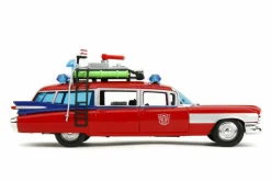 Transformers x Ghostbusters - Ecto-1 x Optimus Prime Mash-Up Hollywood Rides 1/24th Scale Die-Cast Vehicle Replica