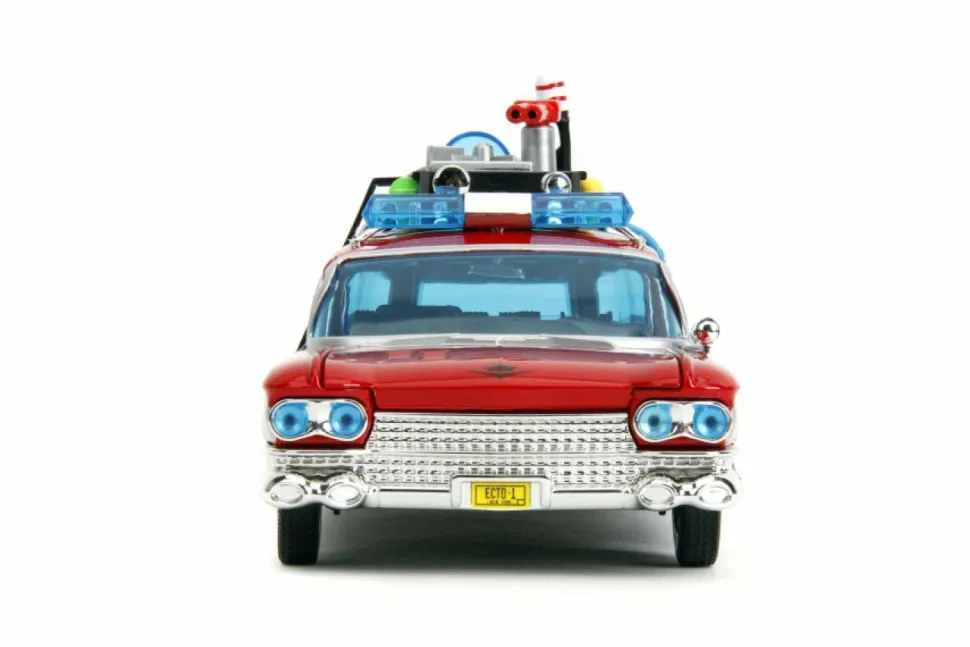 Transformers x Ghostbusters - Ecto-1 x Optimus Prime Mash-Up Hollywood Rides 1/24th Scale Die-Cast Vehicle Replica