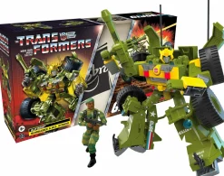Transformers x G.I. Joe - Bumblebee A.W.E. Striker & Lonzo “Stalker” Wilkinson Collaborative Mash-Up 3.75” Scale Action Figure 2-Pack