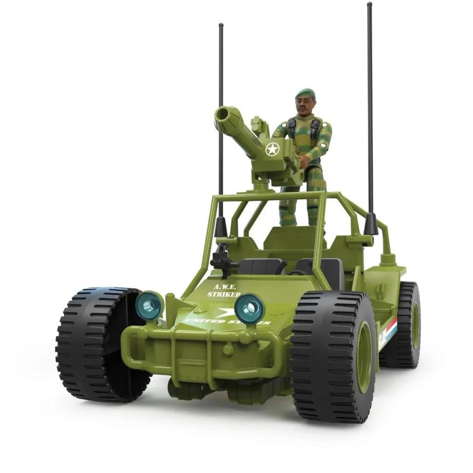 Transformers x G.I. Joe - Bumblebee A.W.E. Striker & Lonzo “Stalker” Wilkinson Collaborative Mash-Up 3.75” Scale Action Figure 2-Pack