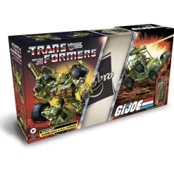 Transformers x G.I. Joe - Bumblebee A.W.E. Striker & Lonzo “Stalker” Wilkinson Collaborative Mash-Up 3.75” Scale Action Figure 2-Pack