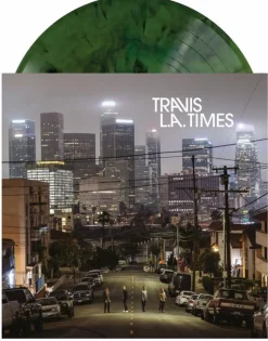Travis - L.A. Times LP Vinyl Record (Indie Exclusive Green Marble Ashtray Coloured Vinyl)