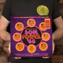 Treasure Isle Presents: Soul Power '68 - A Compilation by Various Artists LP Vinyl Record (2022 Record Store Day Exclusive Purple Coloured Vinyl)