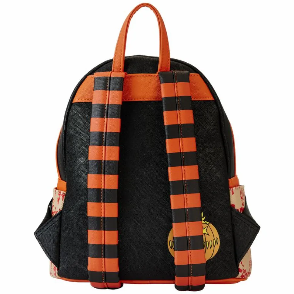 Trick 'r Treat - Sam Pumpkin 10" Faux Leather Mini Backpack