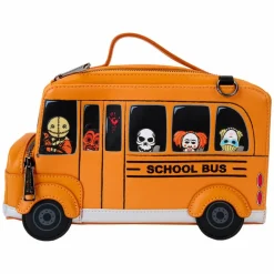 Trick 'R Treat - School Bus 6" Faux Leather Crossbody Bag