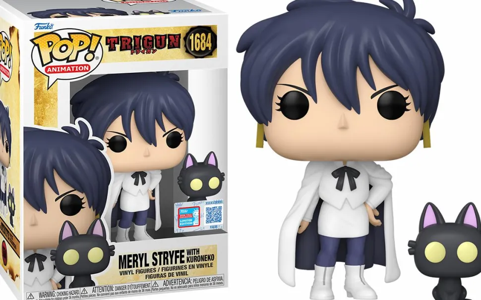 Trigun - Meryl Stryfe with Kuroneko Pop! Vinyl Figure (2024 Fall Convention Exclusive)