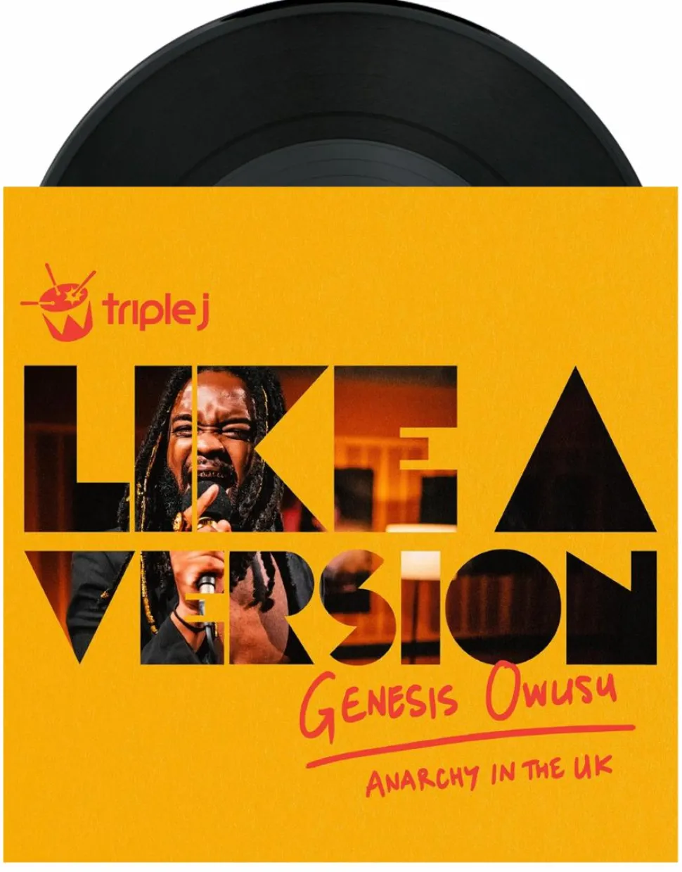 Triple J: Like A Version - Anarchy In The UK by Genesis Owusu 7” Single Vinyl Record (2022 Record Store Day Exclusive)