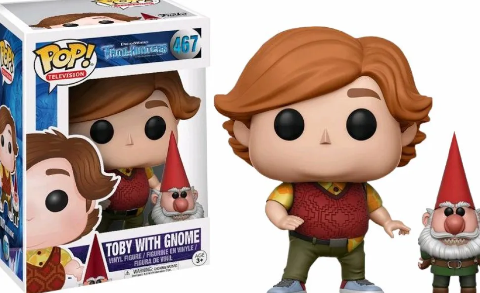 Trollhunters - Toby with Gnome Pop! Vinyl Figure