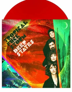 Tropical Fuck Storm - Deep States LP Vinyl Record (Australian Exclusive Red Coloured Vinyl)