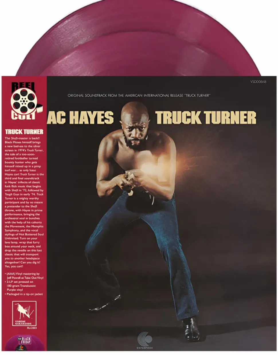 Truck Turner - Original Motion Picture Soundtrack 2xLP Vinyl Record (2024 Record Store Day Black Friday Exclusive Purple Coloured Vinyl)