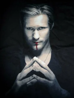 True Blood - Eric Northman Portrait Black Female T-Shirt