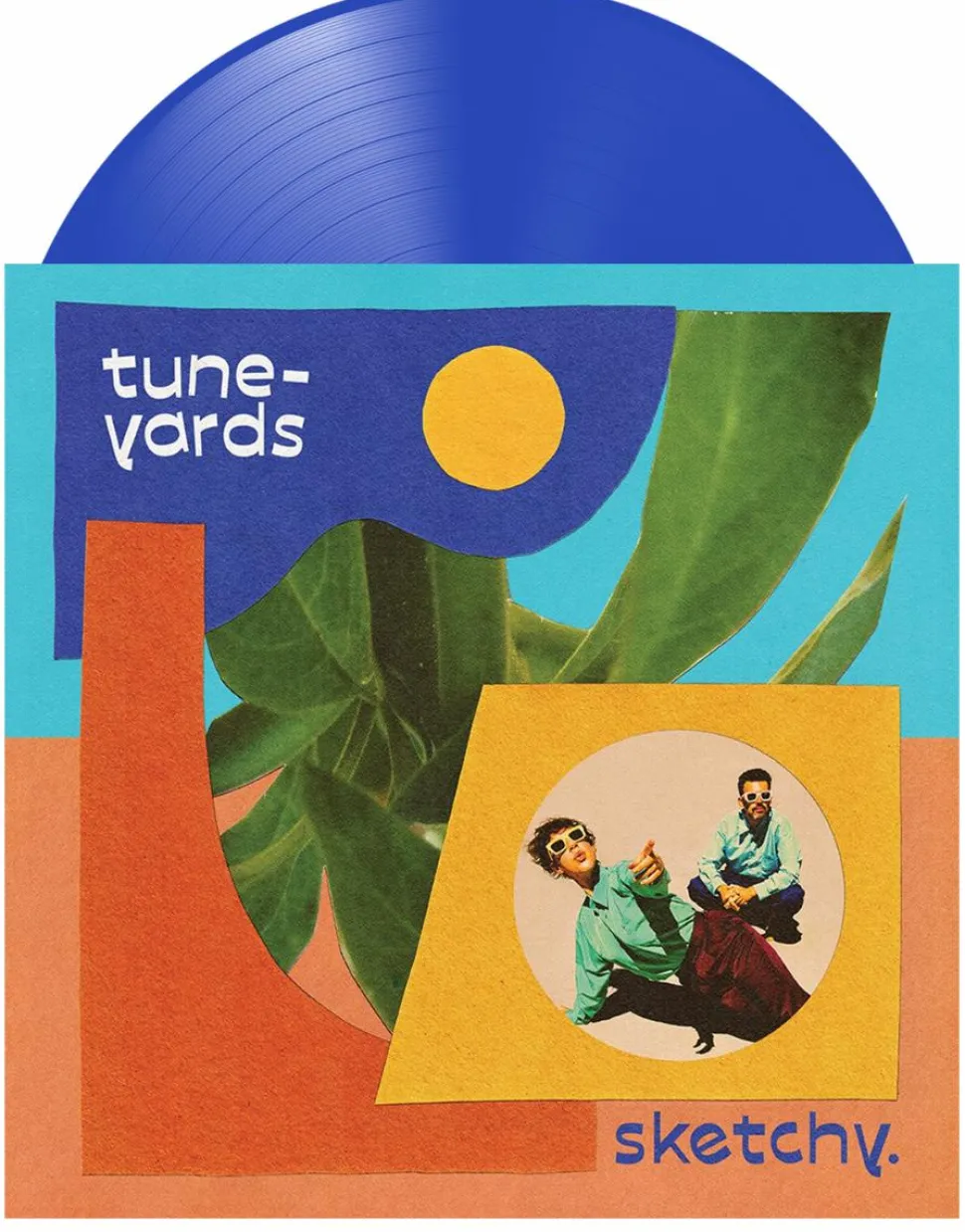 Tune-Yards - Sketchy LP Vinyl Record (Translucent Blue Coloured Vinyl)