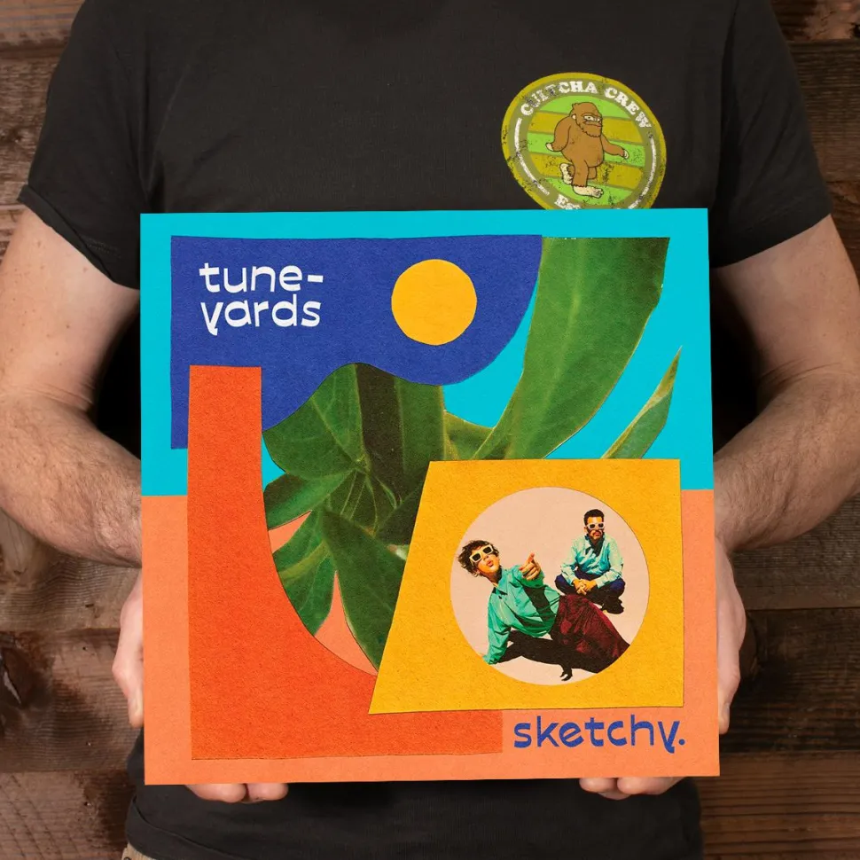Tune-Yards - Sketchy LP Vinyl Record (Translucent Blue Coloured Vinyl)