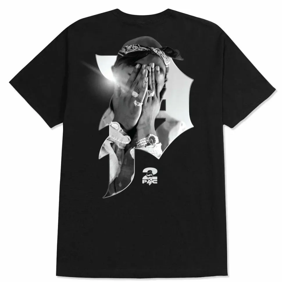 Tupac - Tupac x Primitive Brilliance Black T-Shirt