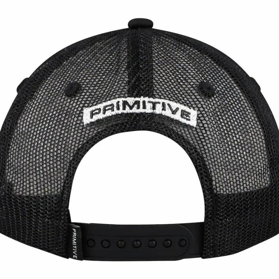 Tupac - Tupac x Primitive Icon Black Trucker Hat (One Size)