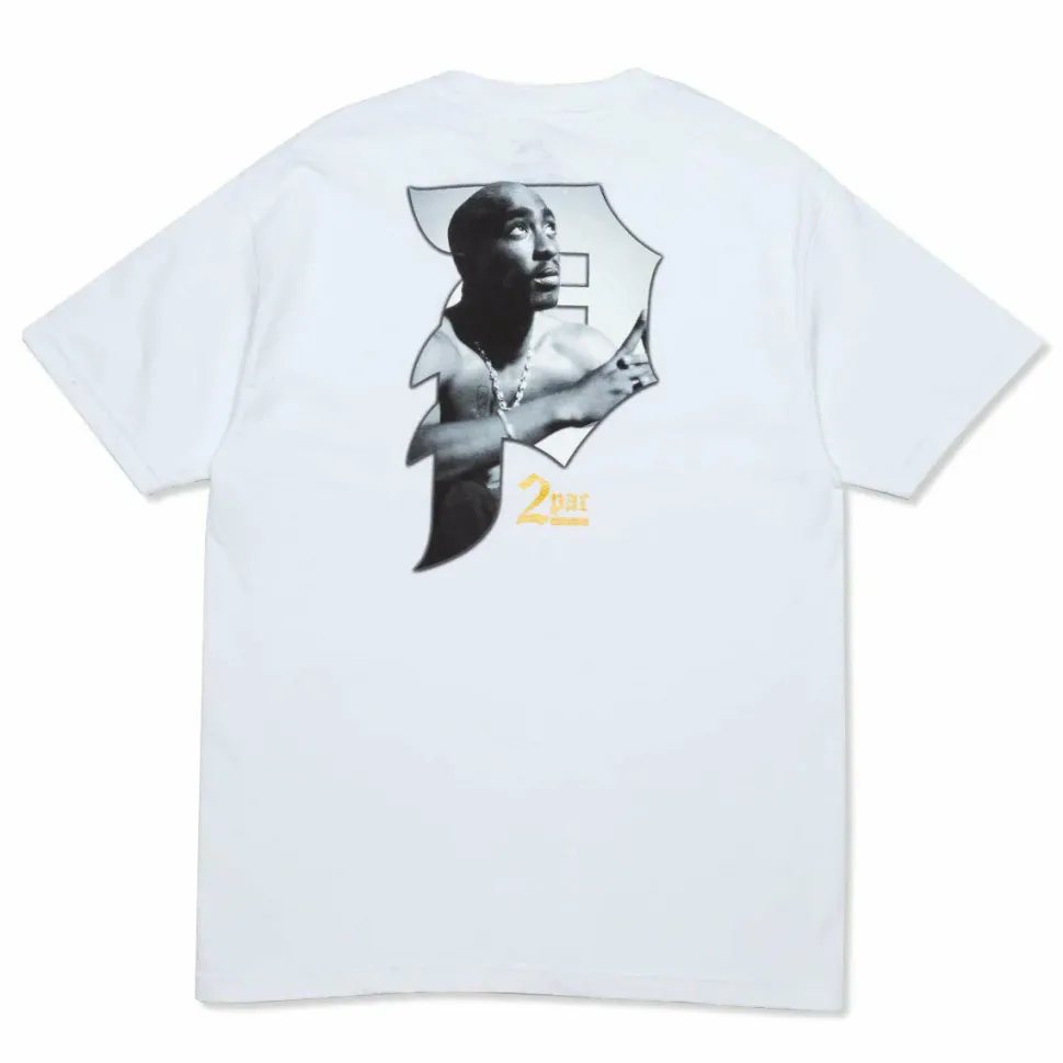 Tupac - Tupac x Primitive Praise White T-Shirt