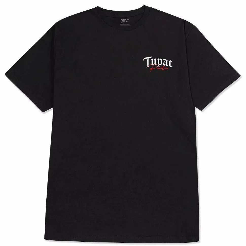 Tupac - Tupac x Primitive Royalty Black T-Shirt