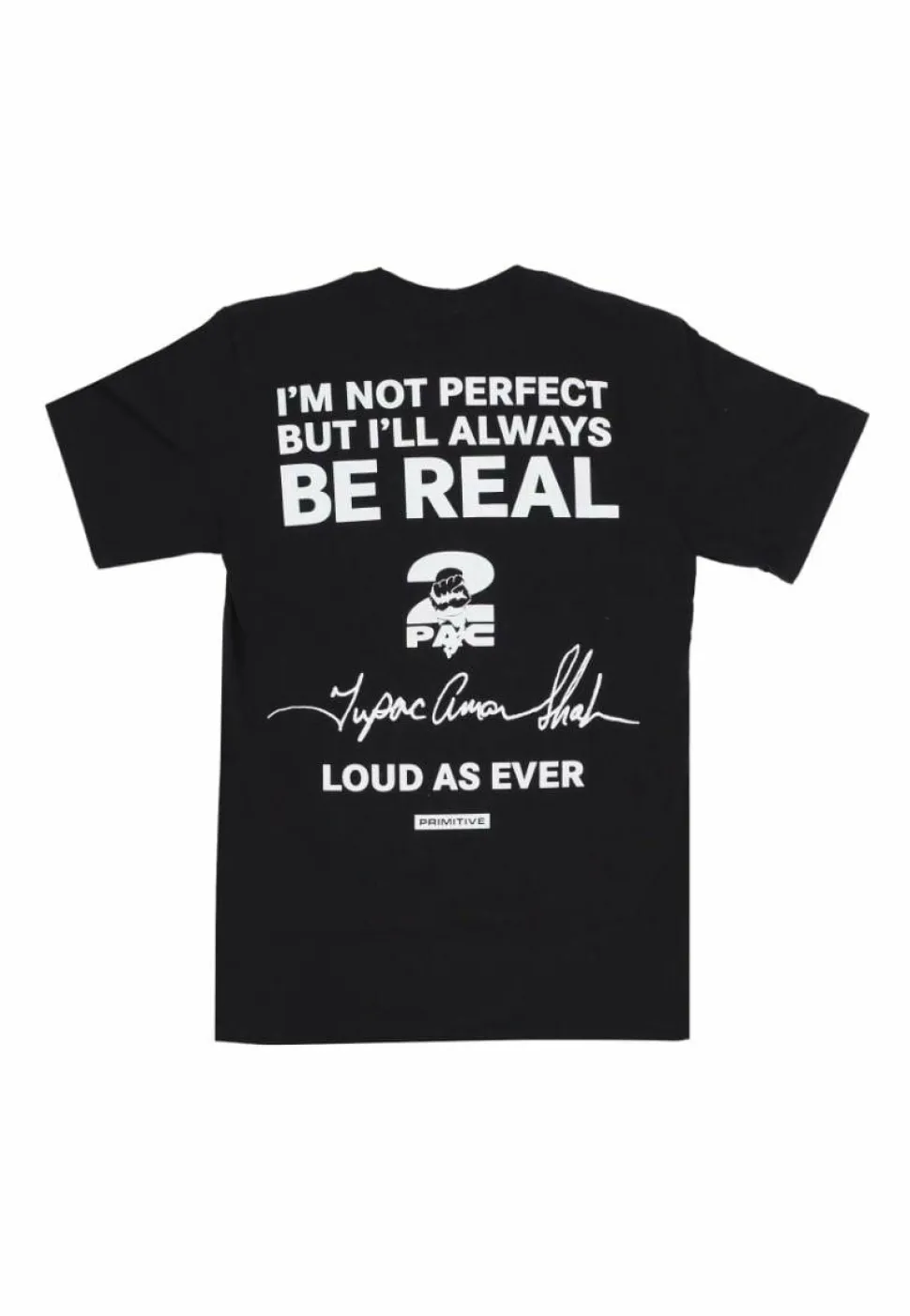 Tupac - Tupac x Primitive Truth Black T-Shirt