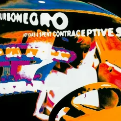 Turbonegro - Hot Cars & Spent Contraceptives LP Vinyl Record (Orange With Black Splatter Coloured Vinyl)