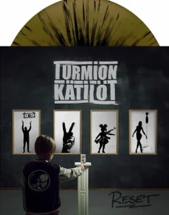 Turmion Kätilöt - Reset LP Vinyl Record (Gold & Black Splatter Coloured Vinyl)