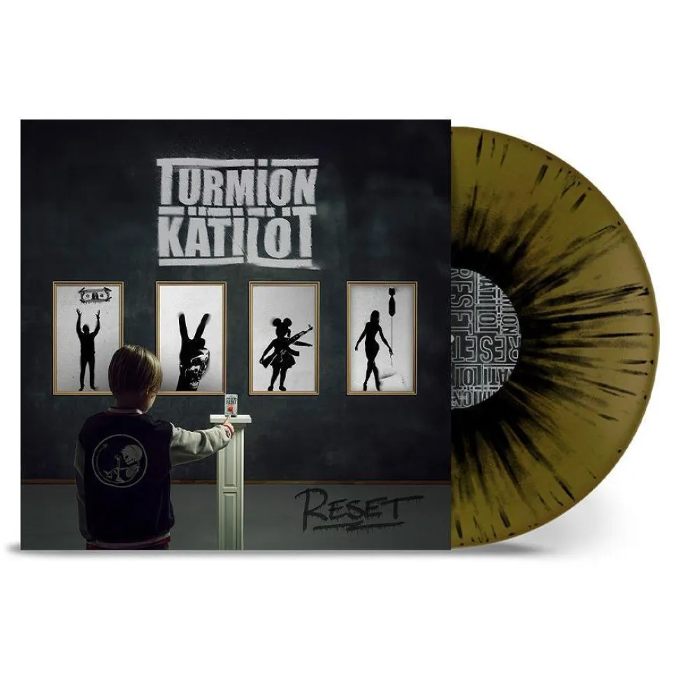 Turmion Kätilöt - Reset LP Vinyl Record (Gold & Black Splatter Coloured Vinyl)