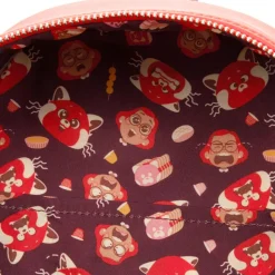 Turning Red - Mei as Red Panda Cosplay 10” Faux Leather Mini Backpack
