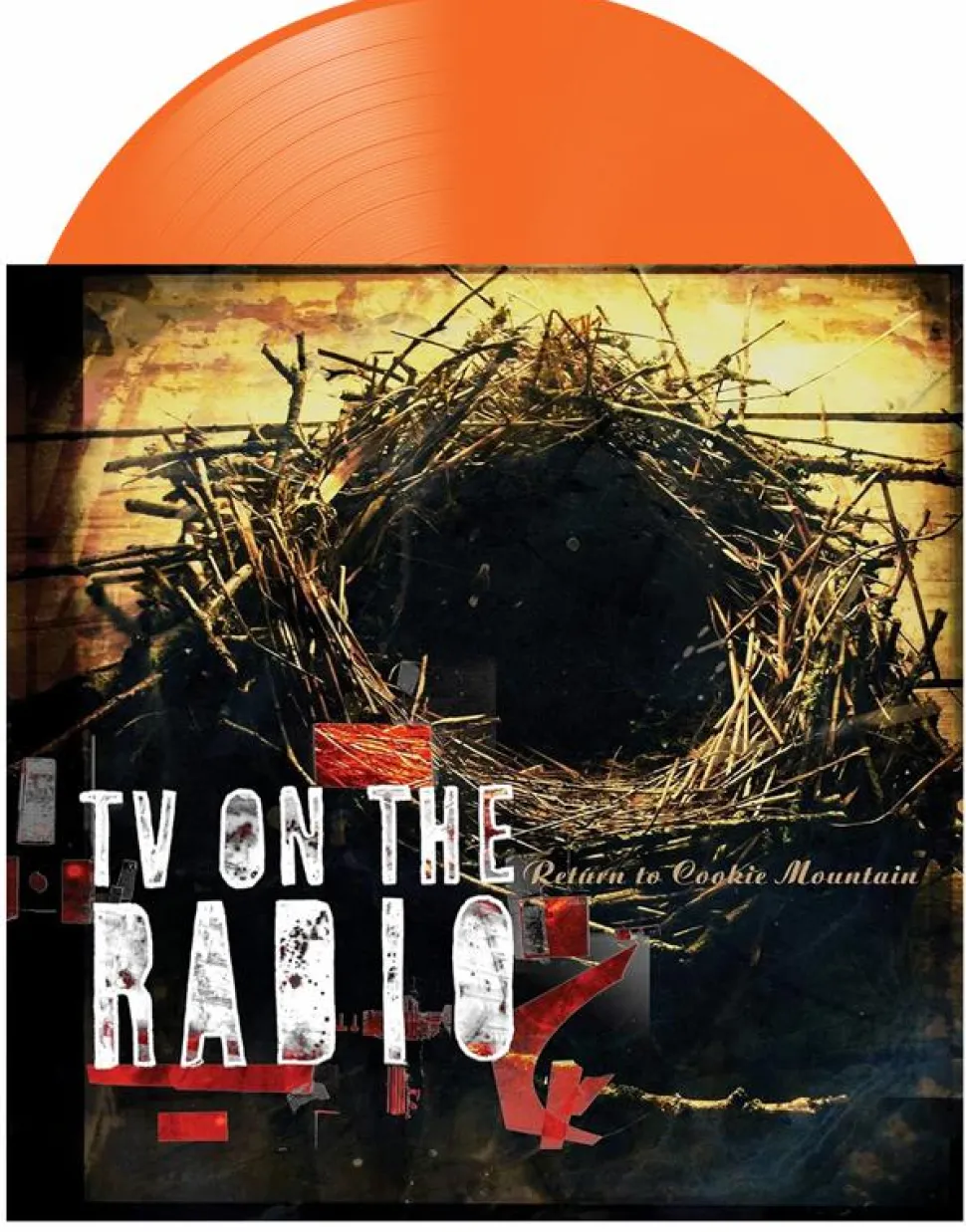 TV On The Radio - Return to Cookie Mountain LP Vinyl Record (Opaque Orange Coloured Vinyl)