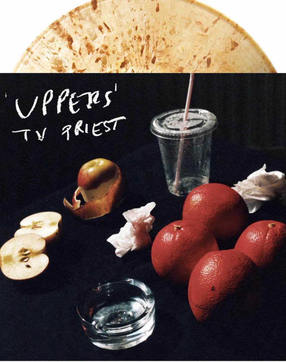 TV Priest - Uppers LP Vinyl Record (Loser Edition Gold Splatter Vinyl)