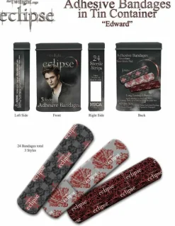 Twilight Saga: Eclipse - Edward Adhesive Bandages in Tin