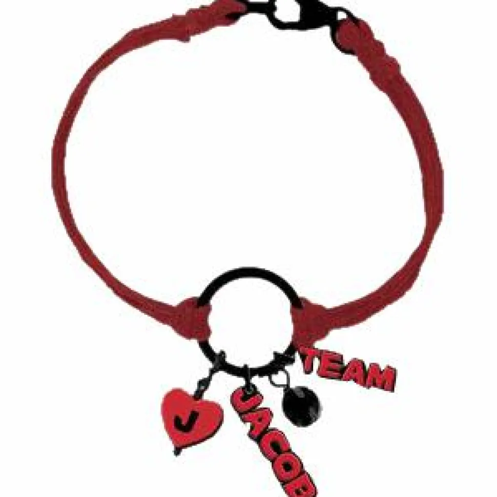 Twilight Saga: Eclipse - Jewellery Charm Bracelet Circle Cord Team Jacob